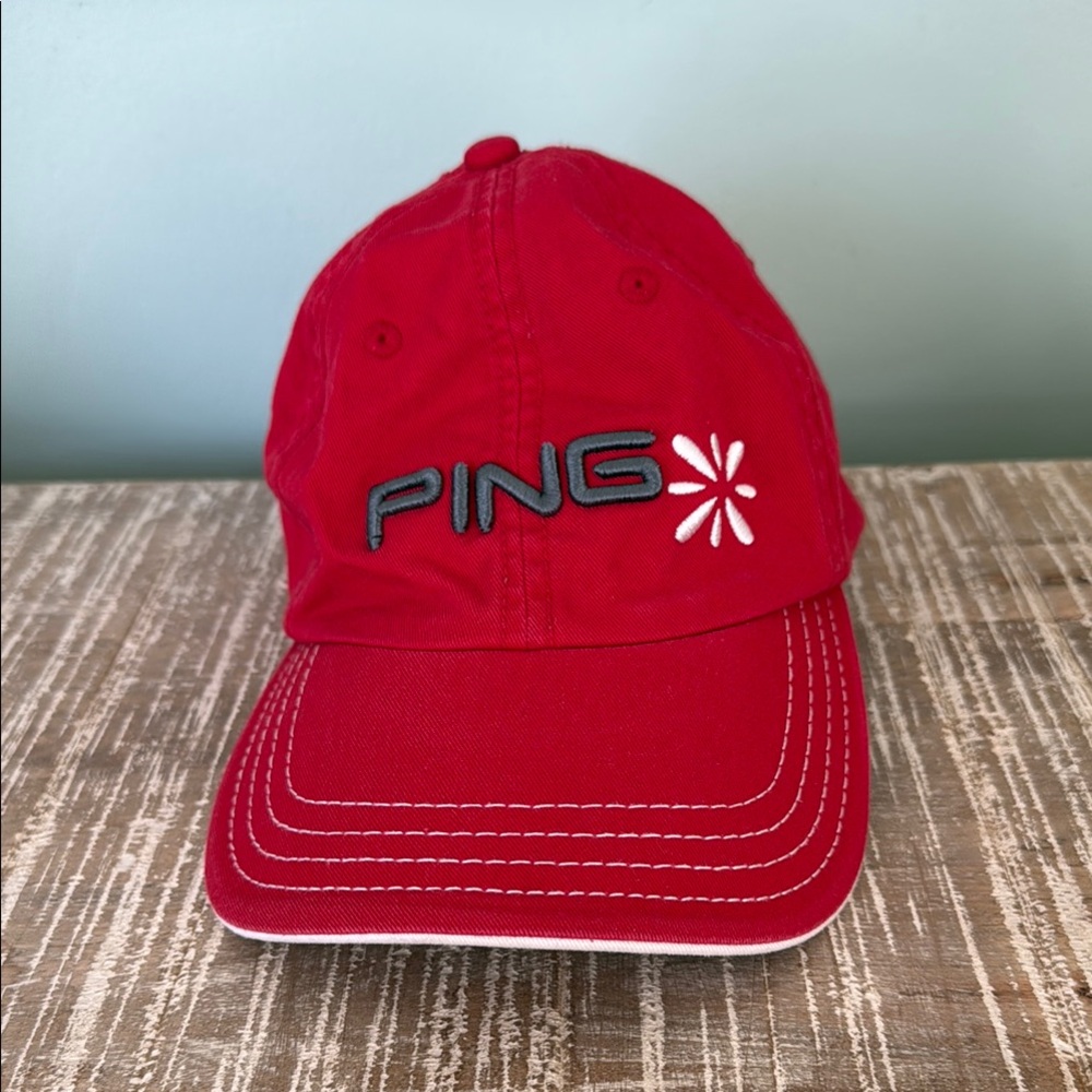 Ping Red Baseball Cap - image 1